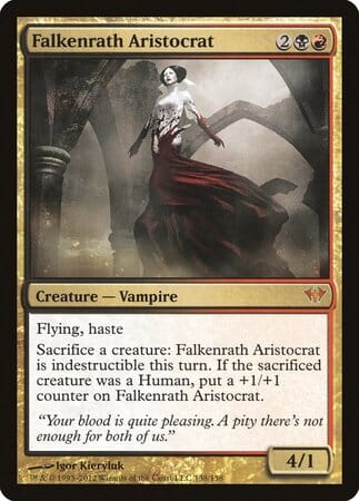 Falkenrath Aristocrat [Dark Ascension] MTG Single Magic: The Gathering  | Multizone: Comics And Games