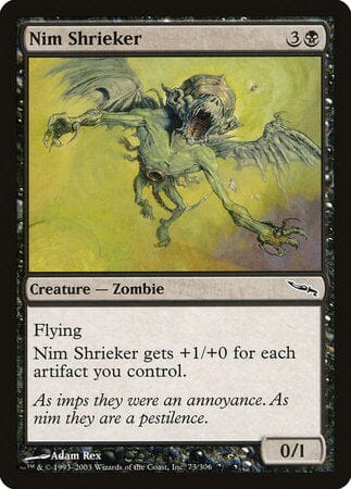 Nim Shrieker [Mirrodin] MTG Single Magic: The Gathering  | Multizone: Comics And Games