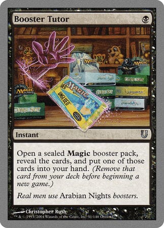 Booster Tutor [Unhinged] MTG Single Magic: The Gathering  | Multizone: Comics And Games