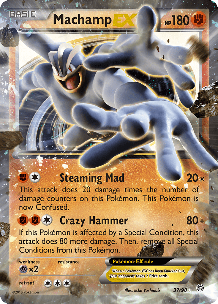 Machamp EX (37/98) [XY: Ancient Origins] Pokemon Single Pokémon  | Multizone: Comics And Games