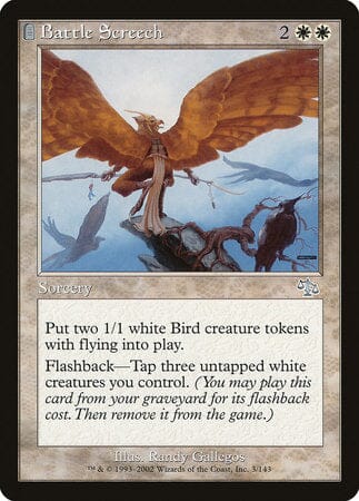 Battle Screech [Judgment] MTG Single Magic: The Gathering  | Multizone: Comics And Games