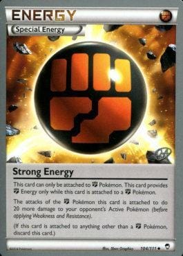 Strong Energy (104/111) (The Flying Hammer - Rowan Stavenow) [World Championships 2015] Pokemon Single Pokémon  | Multizone: Comics And Games