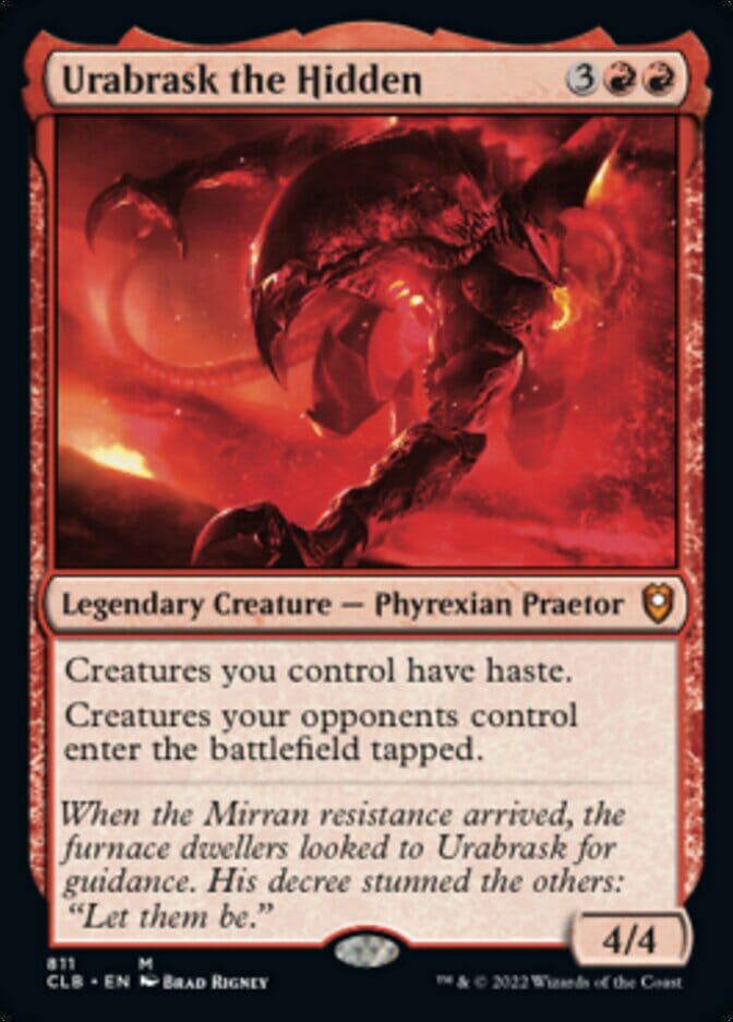Urabrask the Hidden [Commander Legends: Battle for Baldur's Gate] MTG Single Magic: The Gathering  | Multizone: Comics And Games