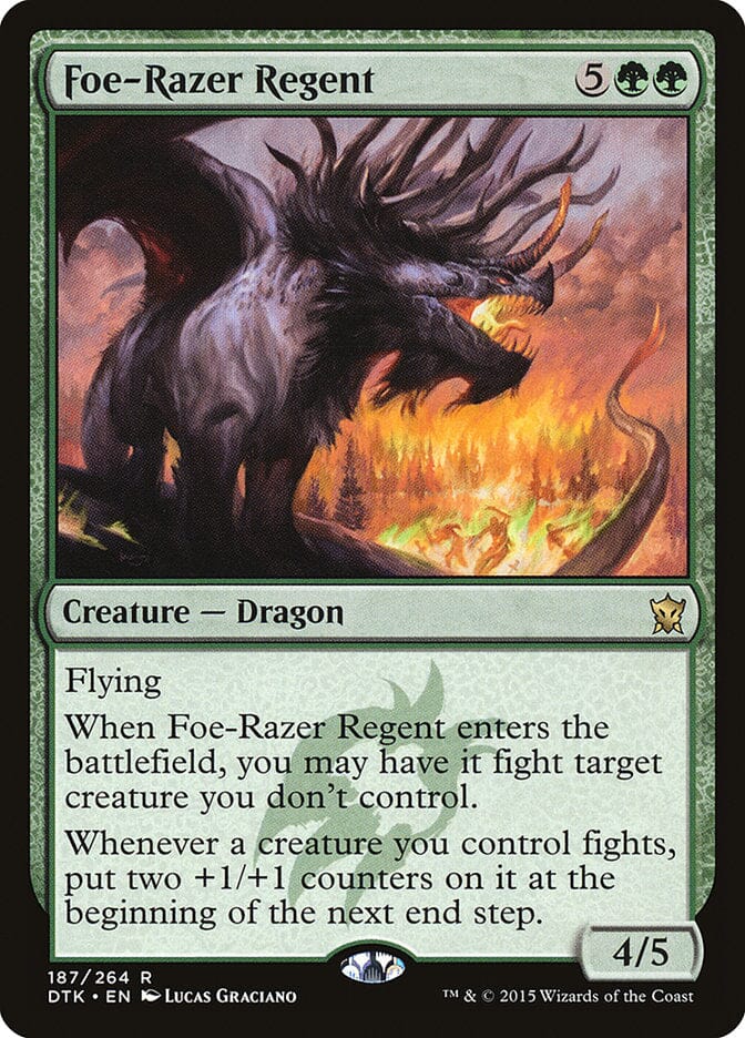 Foe-Razer Regent [Dragons of Tarkir] MTG Single Magic: The Gathering  | Multizone: Comics And Games