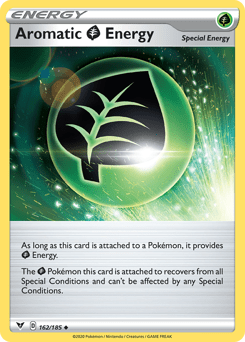 Aromatic Grass Energy (162/185) [Sword & Shield: Vivid Voltage] Pokemon Single Pokémon  | Multizone: Comics And Games