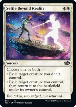 Settle Beyond Reality [Jumpstart 2022] MTG Single Magic: The Gathering  | Multizone: Comics And Games