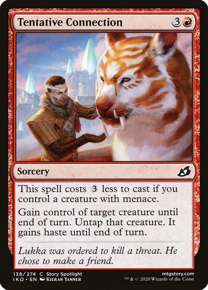 Tentative Connection [Ikoria: Lair of Behemoths] MTG Single Magic: The Gathering  | Multizone: Comics And Games