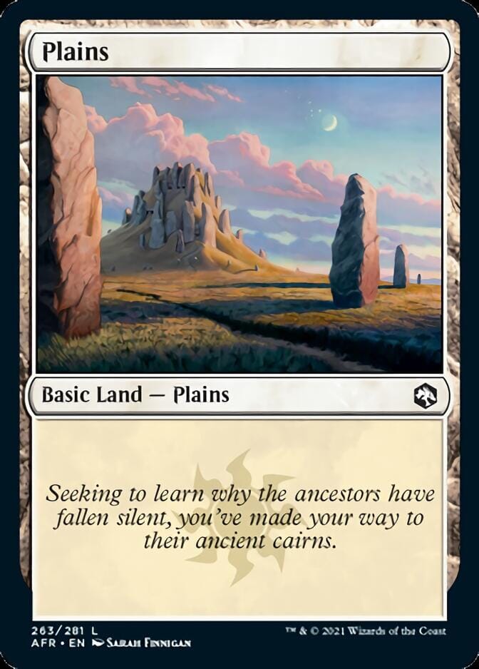 Plains (263) [Dungeons & Dragons: Adventures in the Forgotten Realms] MTG Single Magic: The Gathering  | Multizone: Comics And Games