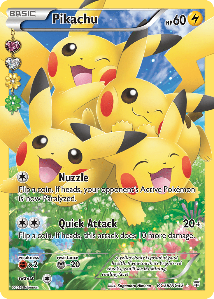 Pikachu (RC29/RC32) [XY: Generations] Pokemon Single Pokémon  | Multizone: Comics And Games