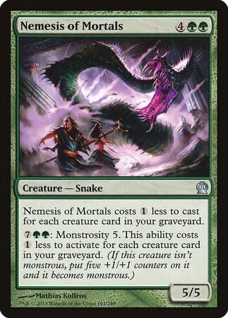 Nemesis of Mortals [Theros] MTG Single Magic: The Gathering  | Multizone: Comics And Games