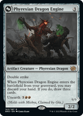 Phyrexian Dragon Engine [The Brothers' War] | Multizone: Comics And Games