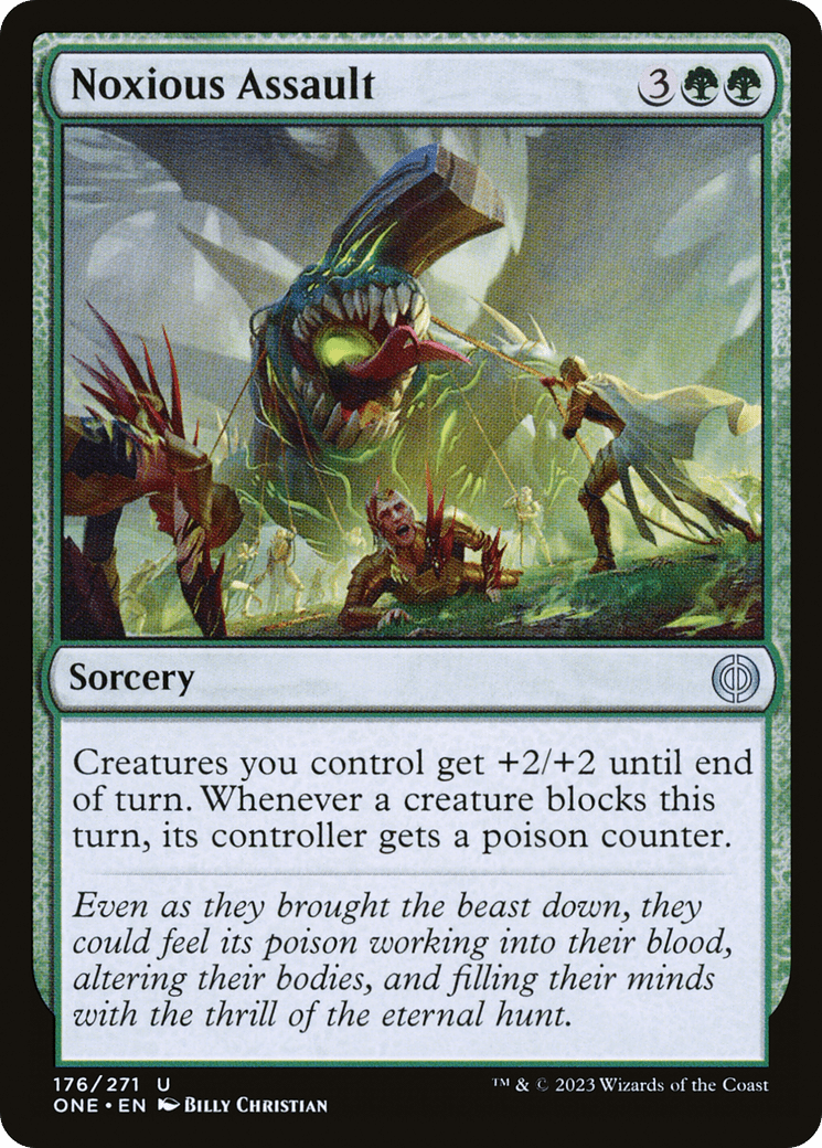 Noxious Assault [Phyrexia: All Will Be One] MTG Single Magic: The Gathering  | Multizone: Comics And Games
