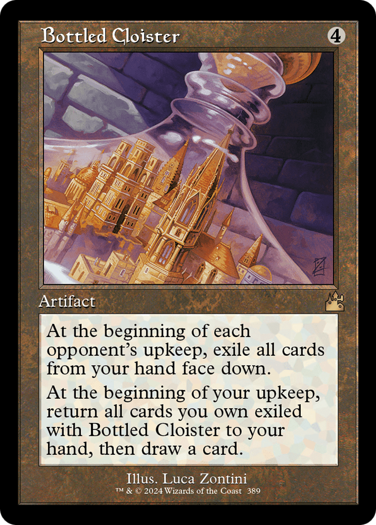 Bottled Cloister (Retro Frame) [Ravnica Remastered] MTG Single Magic: The Gathering  | Multizone: Comics And Games