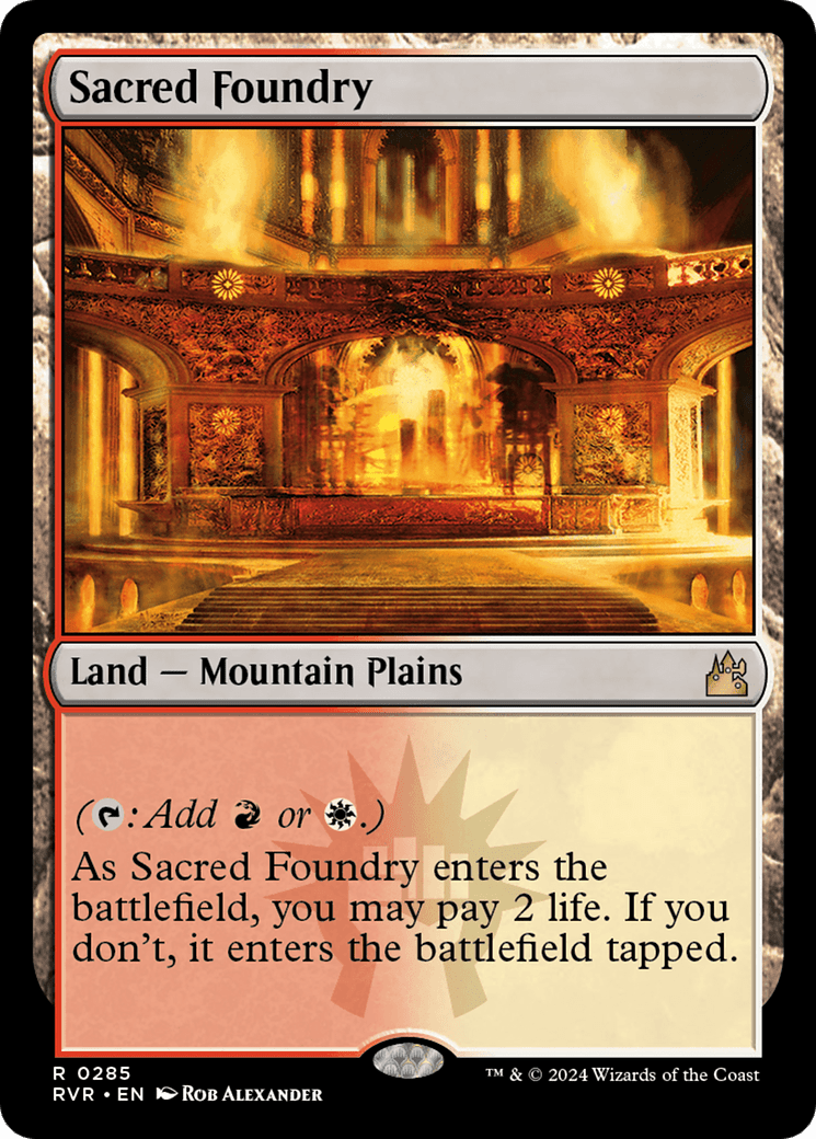 Sacred Foundry [Ravnica Remastered] | Multizone: Comics And Games