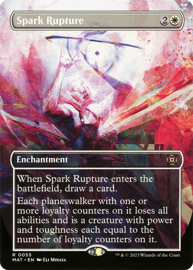 Spark Rupture (Borderless) [March of the Machine: The Aftermath] MTG Single Magic: The Gathering  | Multizone: Comics And Games