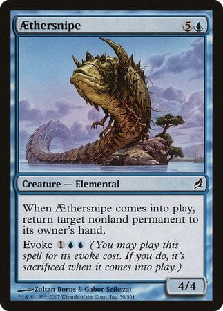 Aethersnipe [Lorwyn] MTG Single Magic: The Gathering  | Multizone: Comics And Games