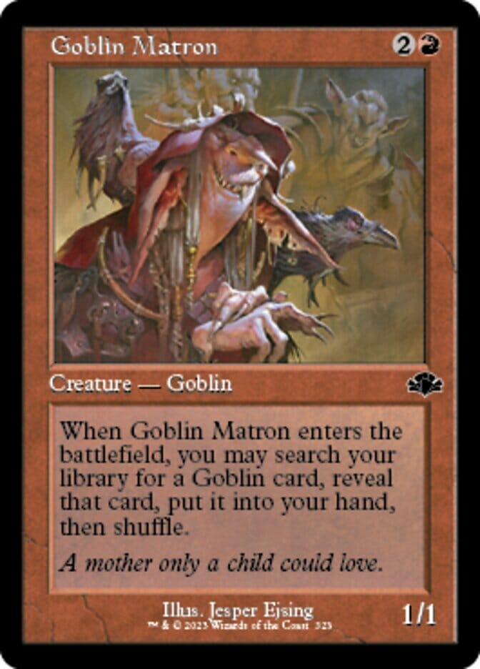 Goblin Matron (Retro) [Dominaria Remastered] MTG Single Magic: The Gathering  | Multizone: Comics And Games