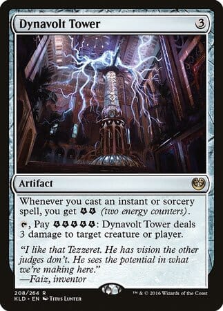 Dynavolt Tower [Kaladesh] MTG Single Magic: The Gathering  | Multizone: Comics And Games