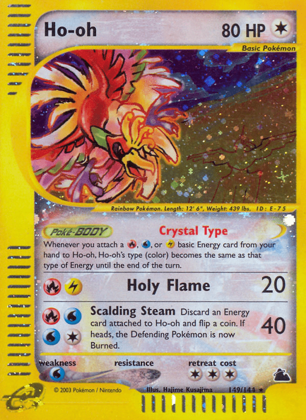 Ho-oh (149/144) [Skyridge] Pokemon Single Pokémon  | Multizone: Comics And Games