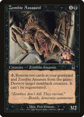 Zombie Assassin [Odyssey] MTG Single Magic: The Gathering  | Multizone: Comics And Games