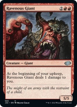 Ravenous Giant [Jumpstart 2022] MTG Single Magic: The Gathering  | Multizone: Comics And Games