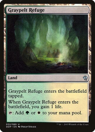 Graypelt Refuge [Duel Decks: Zendikar vs. Eldrazi] MTG Single Magic: The Gathering  | Multizone: Comics And Games
