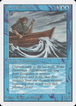 Water Elemental [Unlimited Edition] MTG Single Magic: The Gathering  | Multizone: Comics And Games