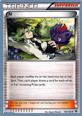 N (105/124) (Garbanette - Magnus Pedersen) [World Championships 2018] Pokemon Single Pokémon  | Multizone: Comics And Games