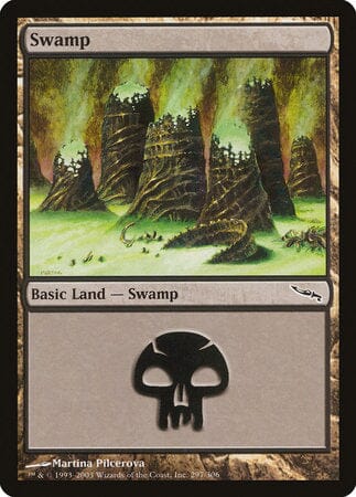 Swamp (297) [Mirrodin] MTG Single Magic: The Gathering  | Multizone: Comics And Games