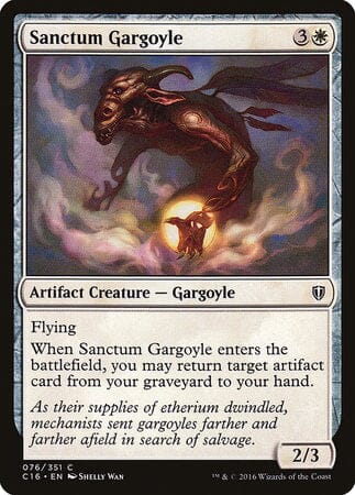 Sanctum Gargoyle [Commander 2016] MTG Single Magic: The Gathering  | Multizone: Comics And Games