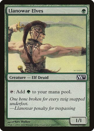 Llanowar Elves [Magic 2011] MTG Single Magic: The Gathering  | Multizone: Comics And Games