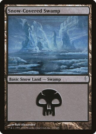 Snow-Covered Swamp [Coldsnap] MTG Single Magic: The Gathering  | Multizone: Comics And Games