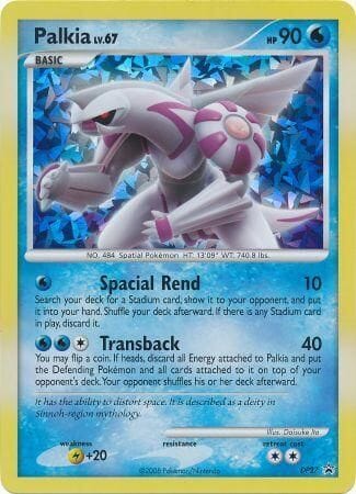 Palkia (DP27) (Jumbo Card) [Diamond & Pearl: Black Star Promos] Pokemon Single Pokémon  | Multizone: Comics And Games