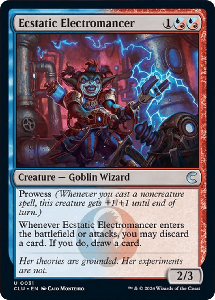 Ecstatic Electromancer [Ravnica: Clue Edition] MTG Single Magic: The Gathering  | Multizone: Comics And Games
