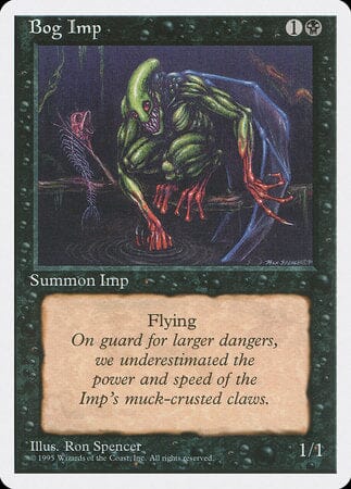 Bog Imp [Fourth Edition] MTG Single Magic: The Gathering  | Multizone: Comics And Games