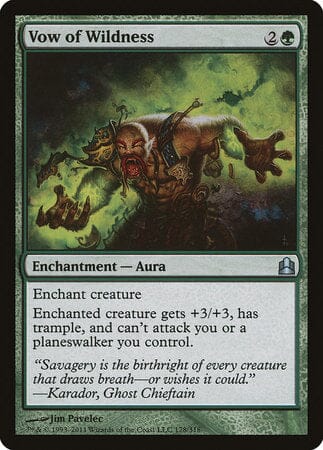 Vow of Wildness [Commander 2011] MTG Single Magic: The Gathering  | Multizone: Comics And Games