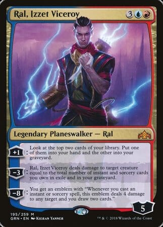Ral, Izzet Viceroy [Guilds of Ravnica] MTG Single Magic: The Gathering  | Multizone: Comics And Games