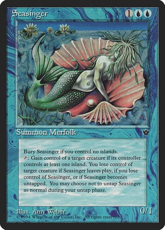 Seasinger [Fallen Empires] MTG Single Magic: The Gathering  | Multizone: Comics And Games