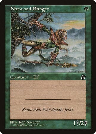 Norwood Ranger [Portal Second Age] MTG Single Magic: The Gathering  | Multizone: Comics And Games