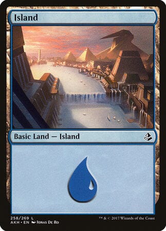 Island (258) [Amonkhet] MTG Single Magic: The Gathering  | Multizone: Comics And Games