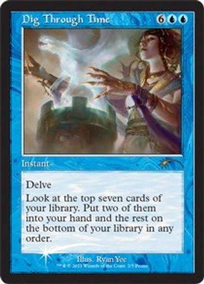 Dig Through Time [Love Your LGS 2021] MTG Single Magic: The Gathering  | Multizone: Comics And Games