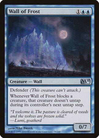 Wall of Frost [Magic 2011] MTG Single Magic: The Gathering  | Multizone: Comics And Games