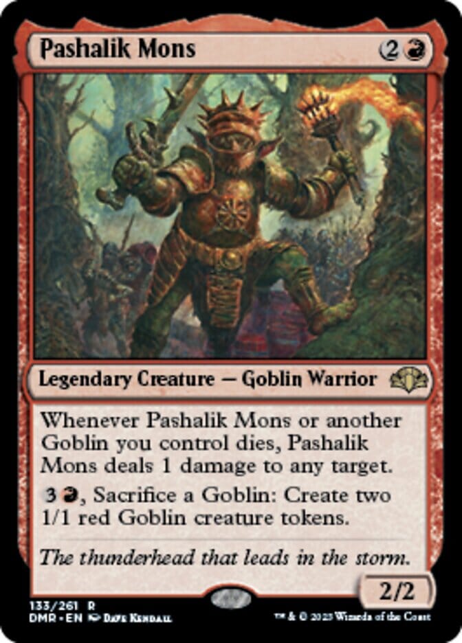 Pashalik Mons [Dominaria Remastered] MTG Single Magic: The Gathering  | Multizone: Comics And Games