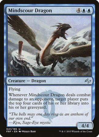 Mindscour Dragon [Fate Reforged] MTG Single Magic: The Gathering  | Multizone: Comics And Games