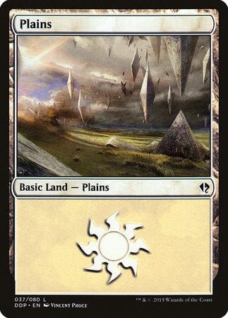 Plains (37) [Duel Decks: Zendikar vs. Eldrazi] MTG Single Magic: The Gathering  | Multizone: Comics And Games