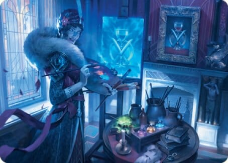 Flawless Forgery Art Card [Streets of New Capenna Art Series] MTG Single Magic: The Gathering  | Multizone: Comics And Games