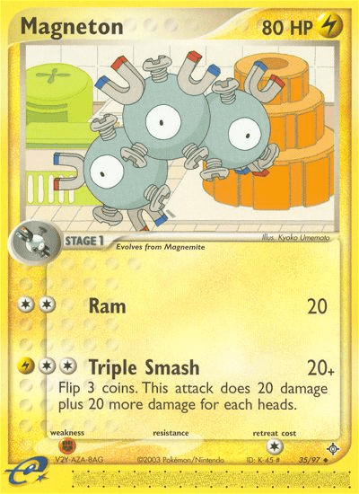 Magneton (35/97) [EX: Dragon] Pokemon Single Pokémon  | Multizone: Comics And Games
