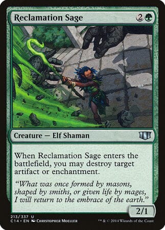 Reclamation Sage [Commander 2014] MTG Single Magic: The Gathering  | Multizone: Comics And Games