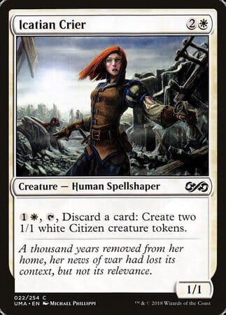 Icatian Crier [Ultimate Masters] MTG Single Magic: The Gathering  | Multizone: Comics And Games