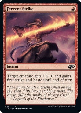 Fervent Strike [Jumpstart 2022] MTG Single Magic: The Gathering  | Multizone: Comics And Games